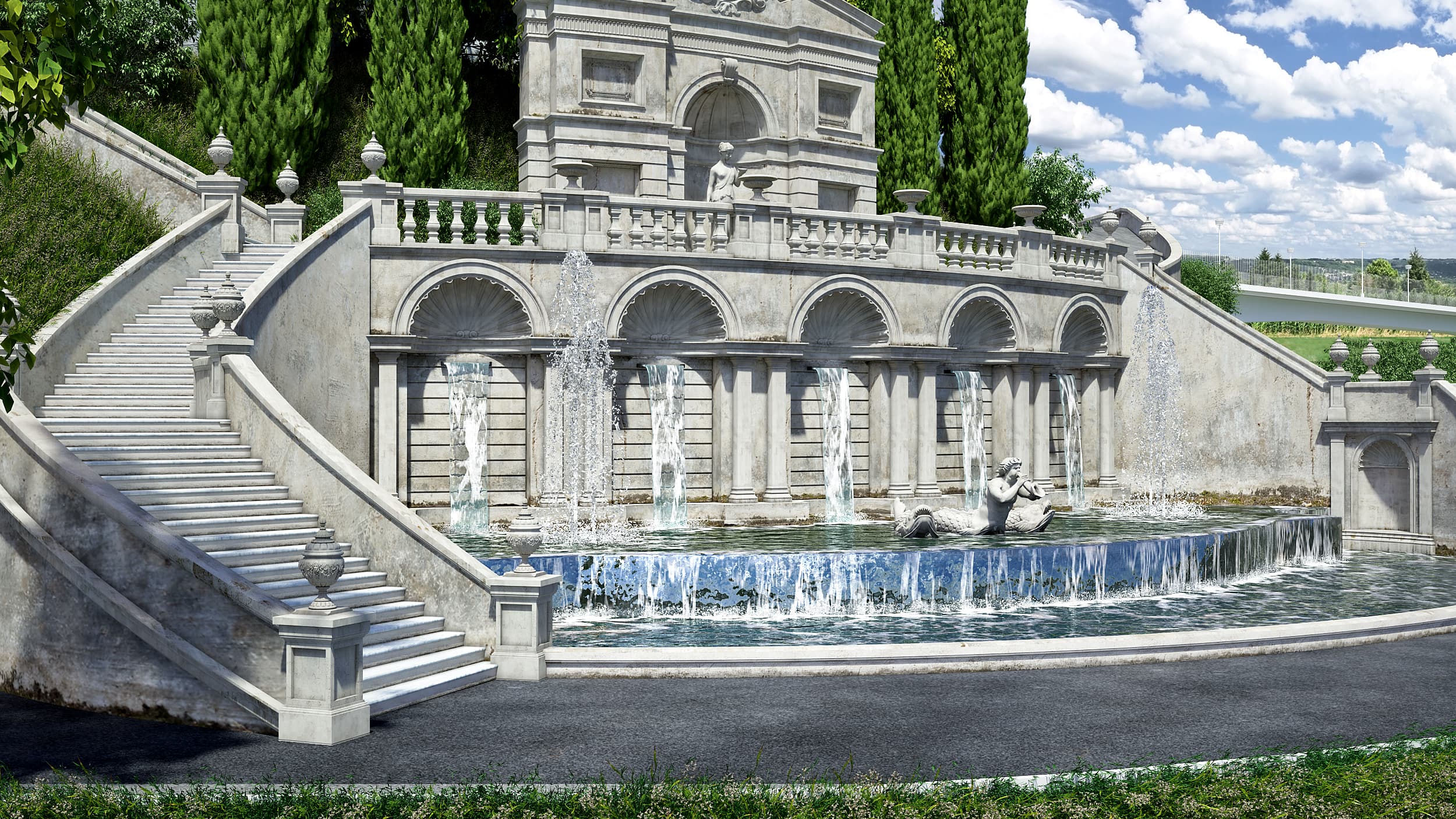 Image 2 of fountain-greek-park project